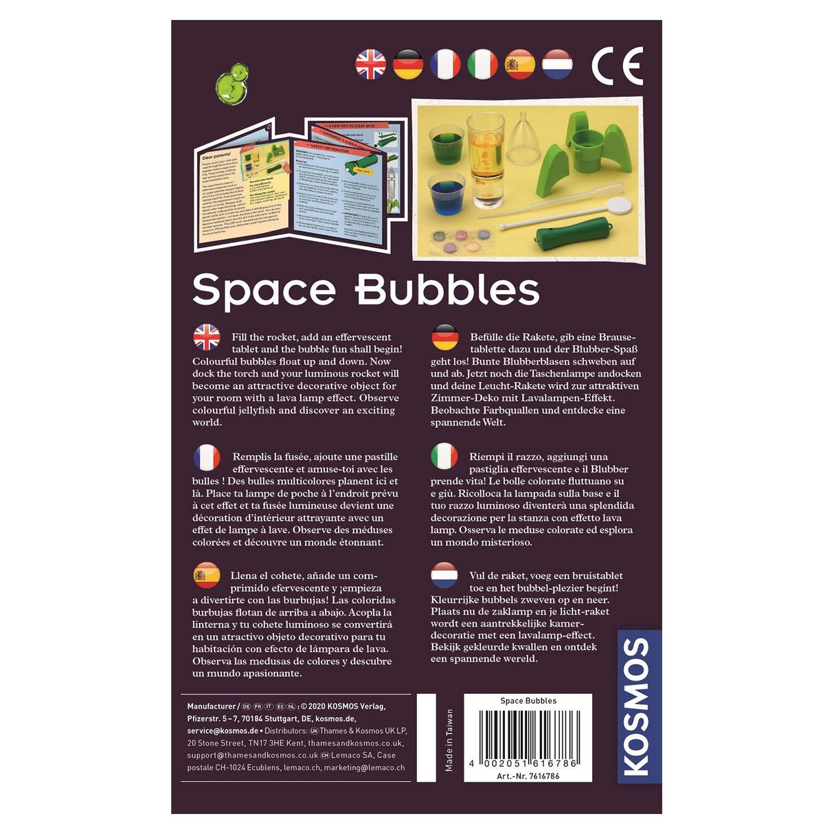 Cosmos Make your own Lava Rocket