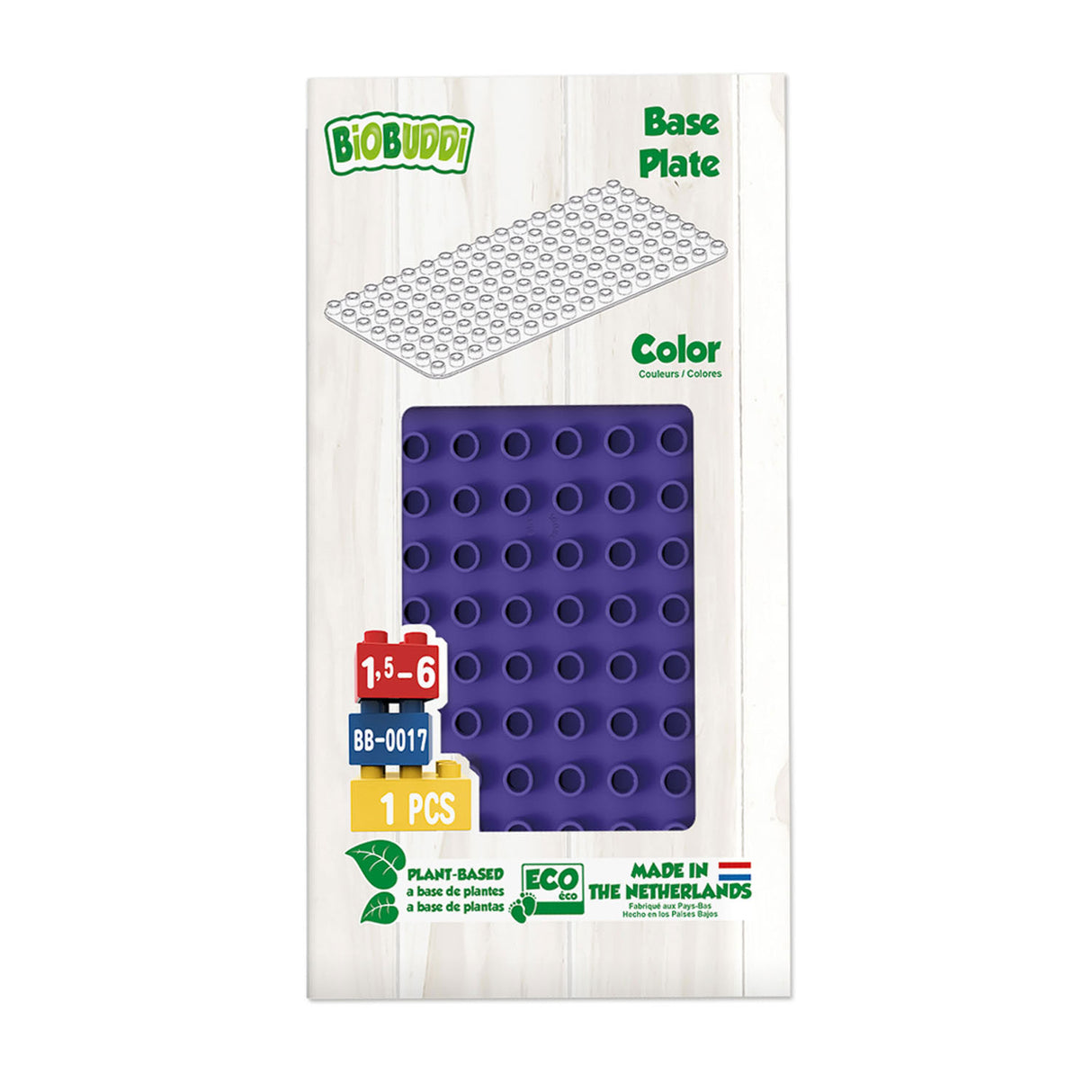 Plaque de base biobuddi violet