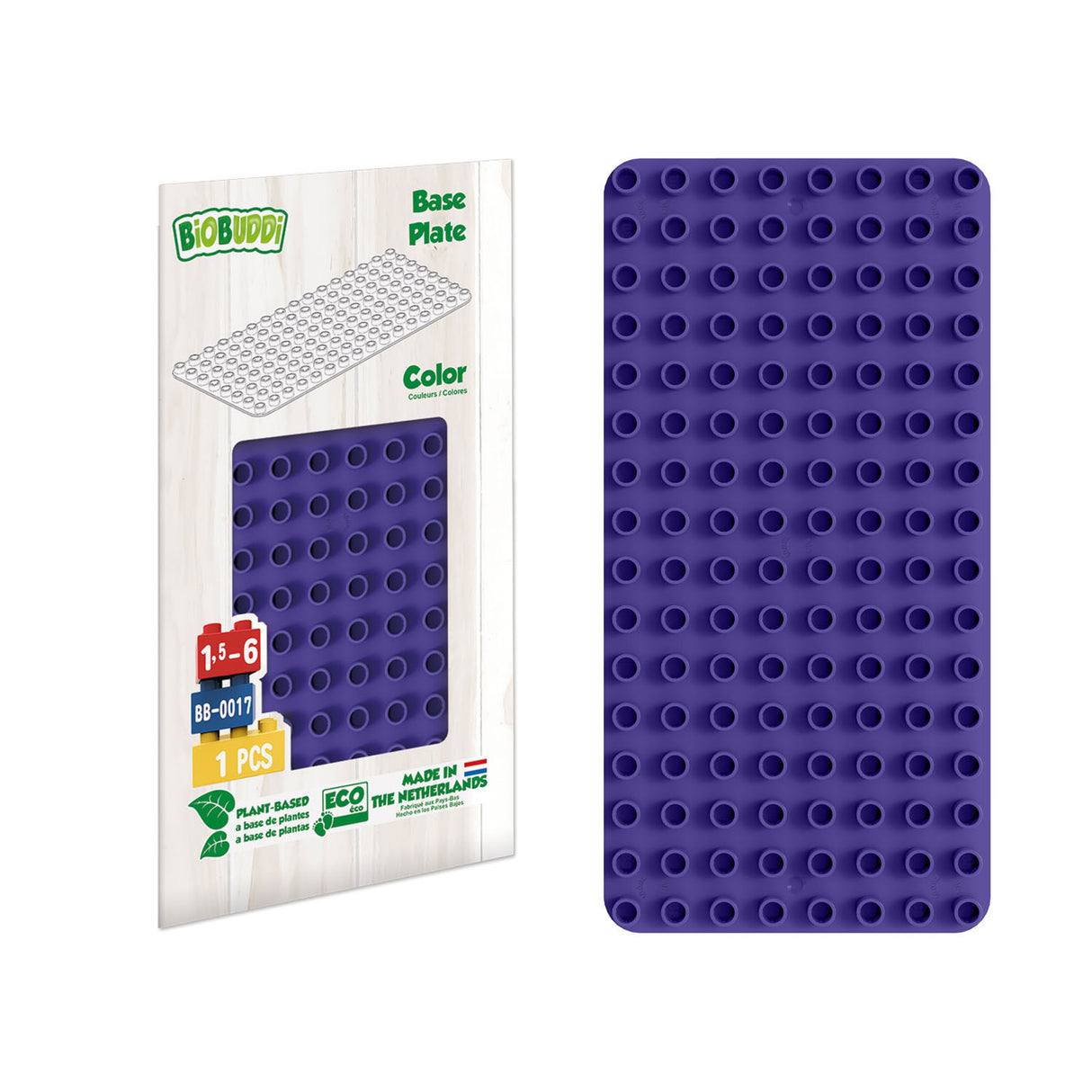 Plaque de base biobuddi violet