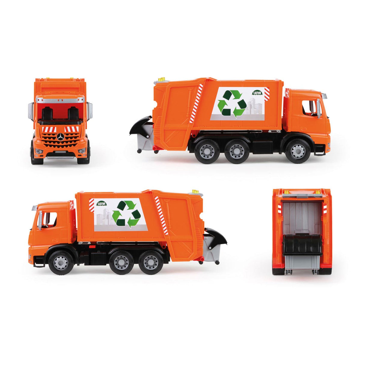 SelectA Worxx Garbage Truck Mercedes-Benz Arocs, 52 cm