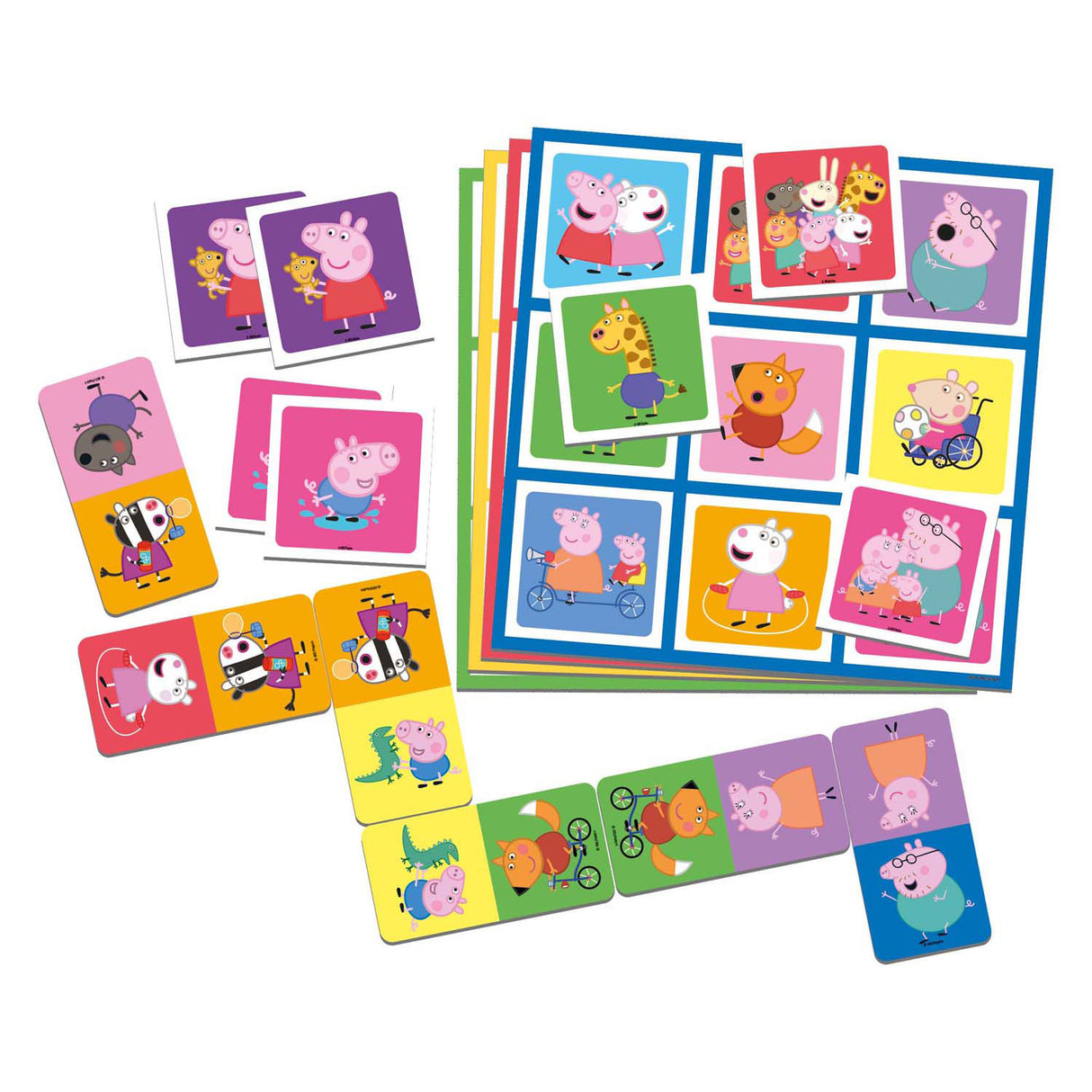 Selecta Peppa Pig 3n1 memo loteria dominó