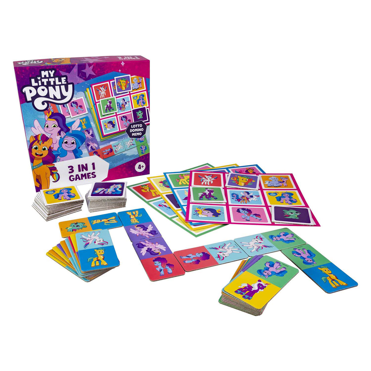 SelectA My Little Pony 3in1 Memo Lotto Domino