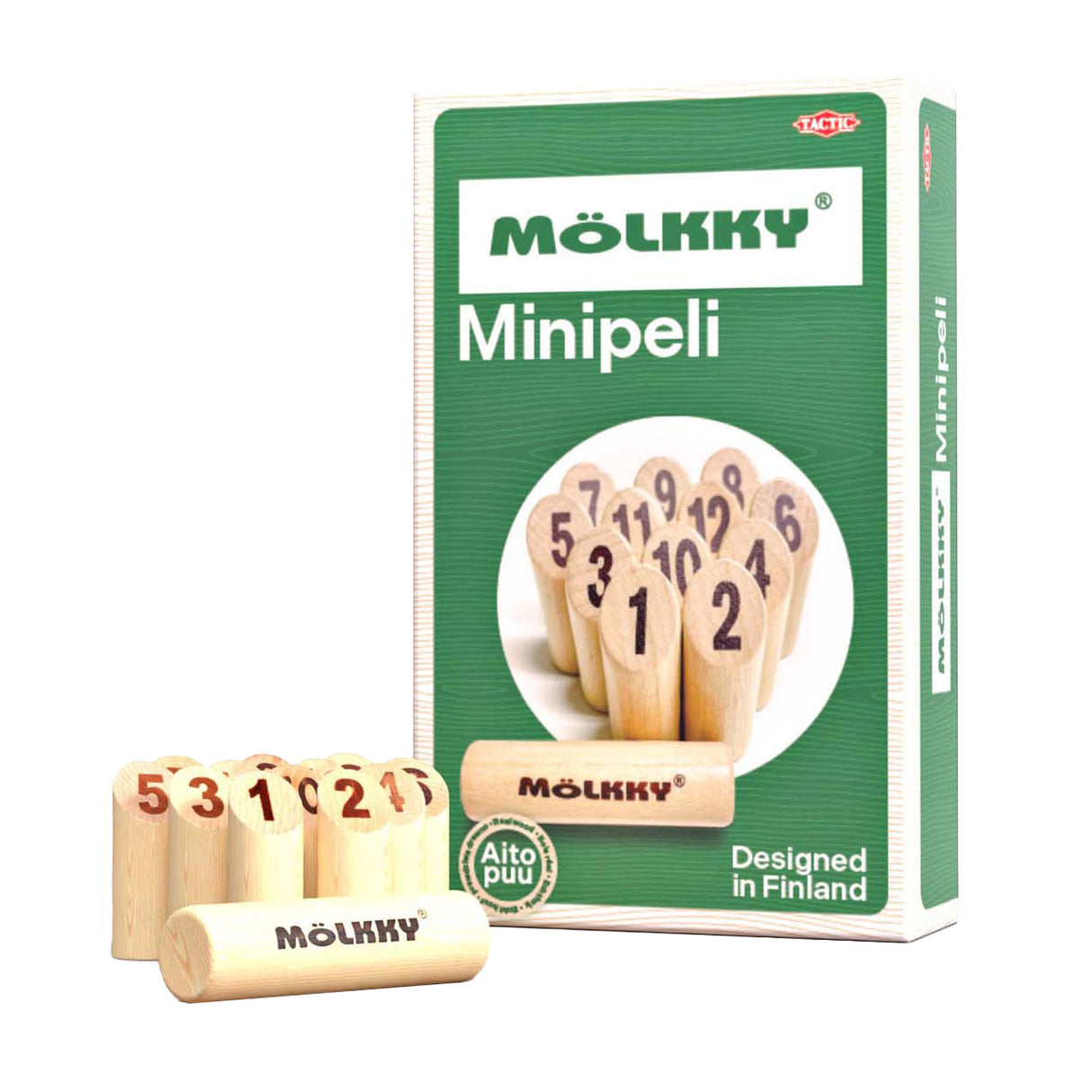 Mini igra Selecta molkky metanje