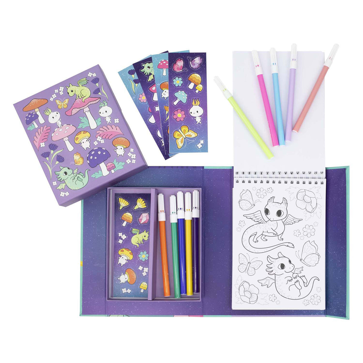 Sada barev Selecta - mystický les