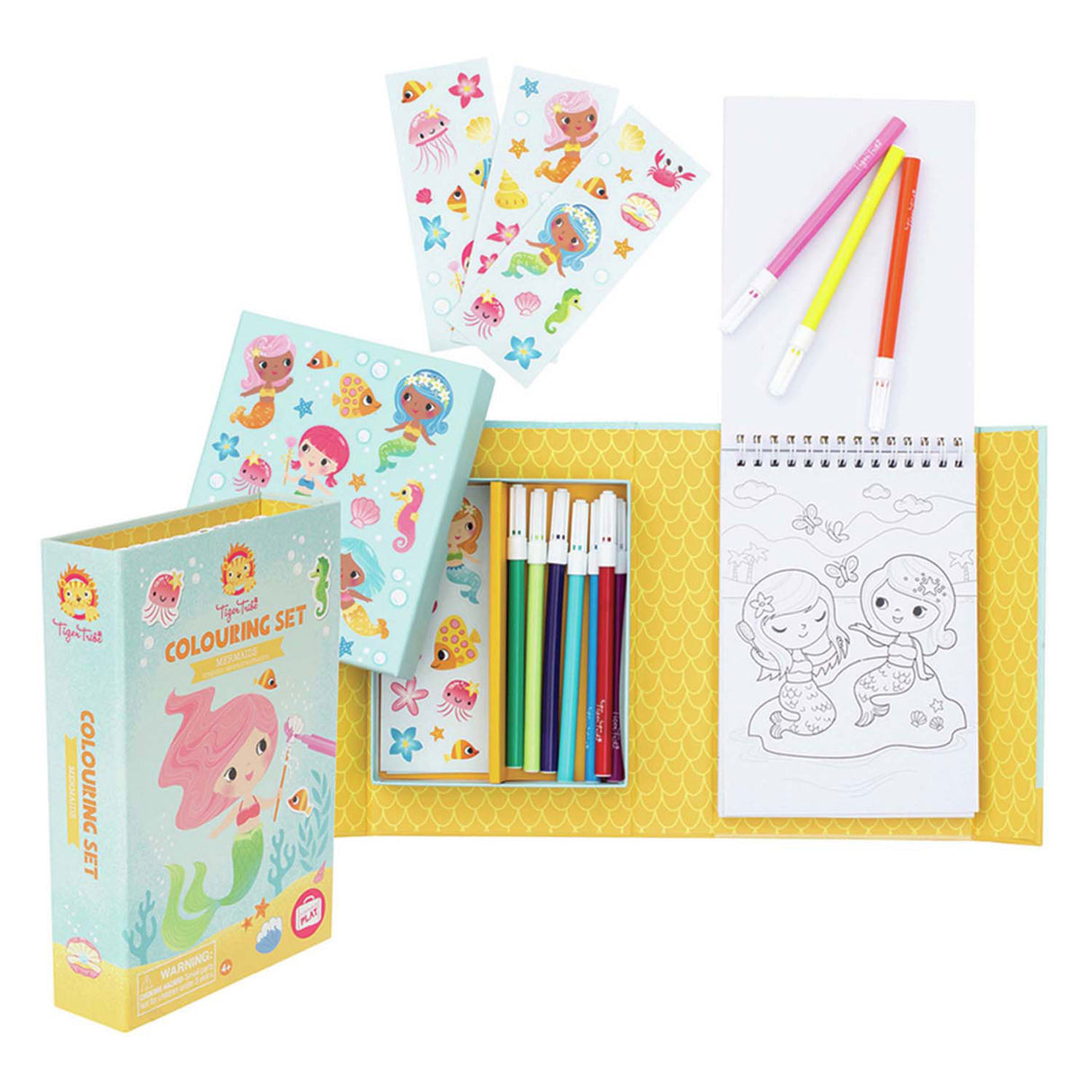 Selecta coloring set - mermaids
