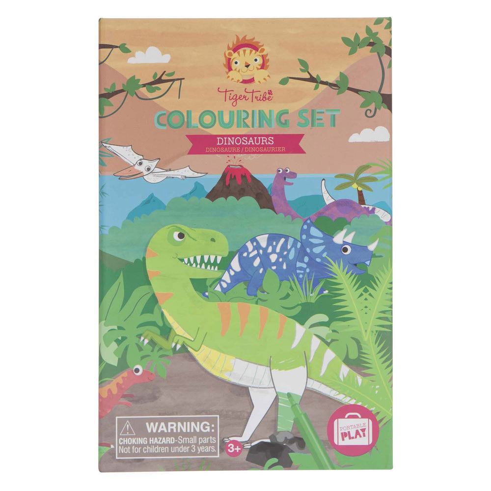 Conjunto de color Selecta - Dinosaurus