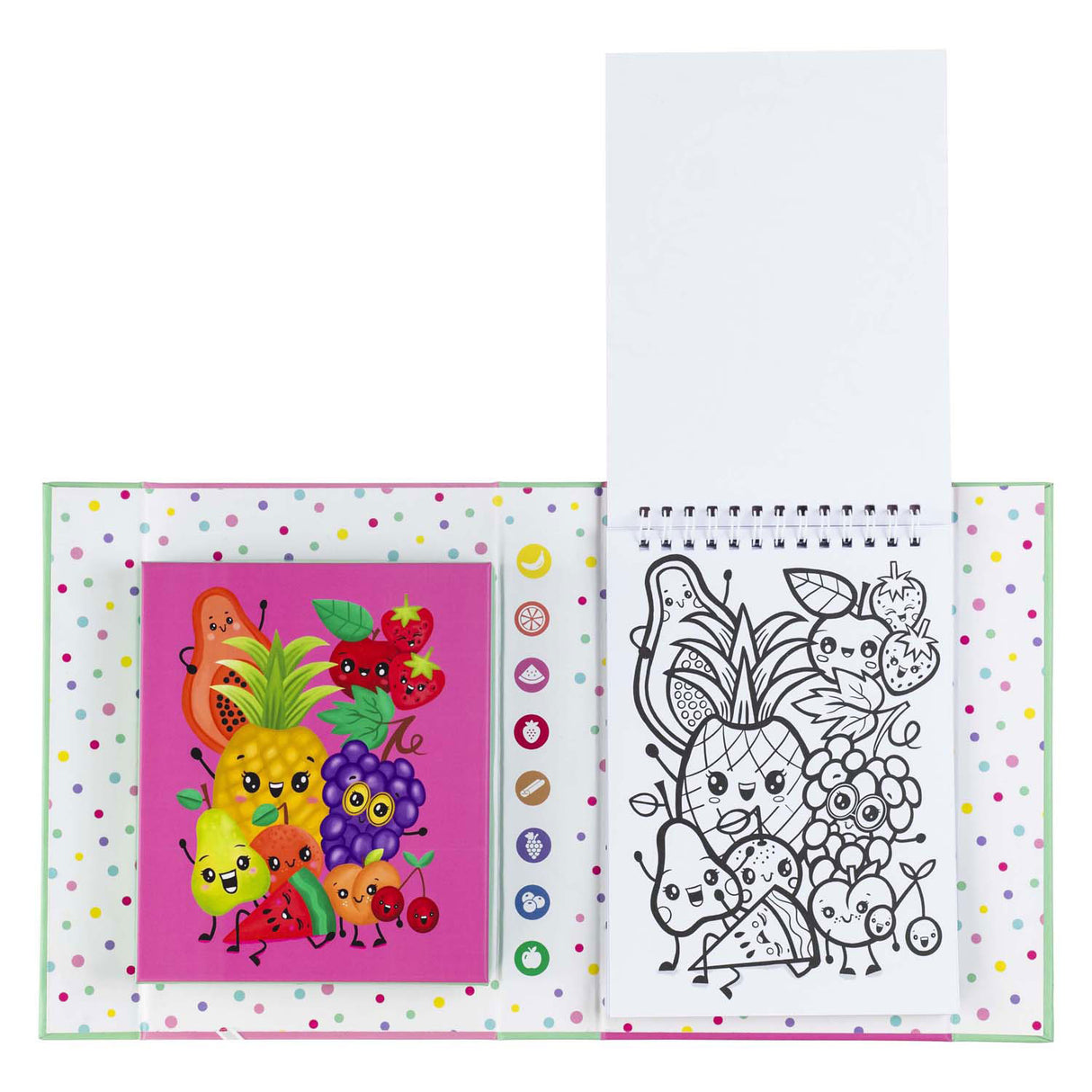 Selecta coloring pages with scents - fruity cutie