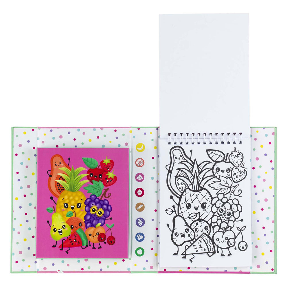 Selecta coloring pages with scents - fruity cutie