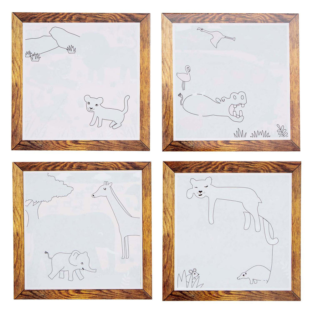 Pintura mágica SeleccA - Aventuras de Safari