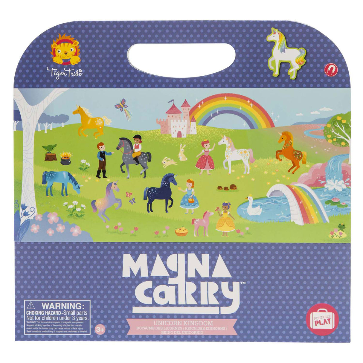 Selecta Magna Carry - Eenhoorn Kingdom Magneetboek