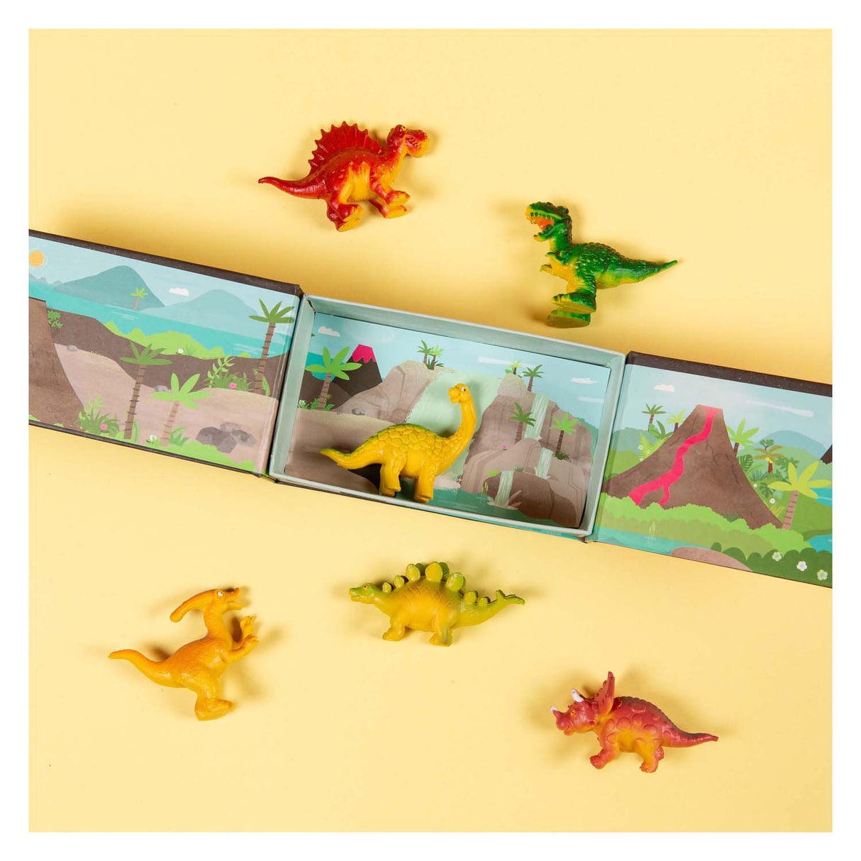 Selecta Tribe of Dinosaurs Figures Playset