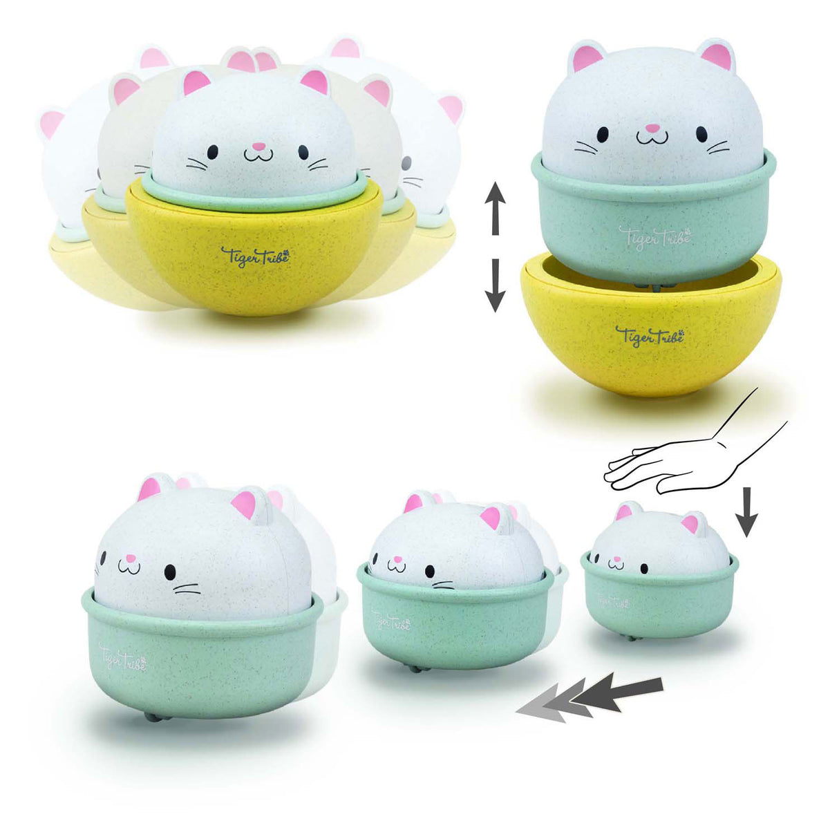 Rodillo basculante Selecta - gato