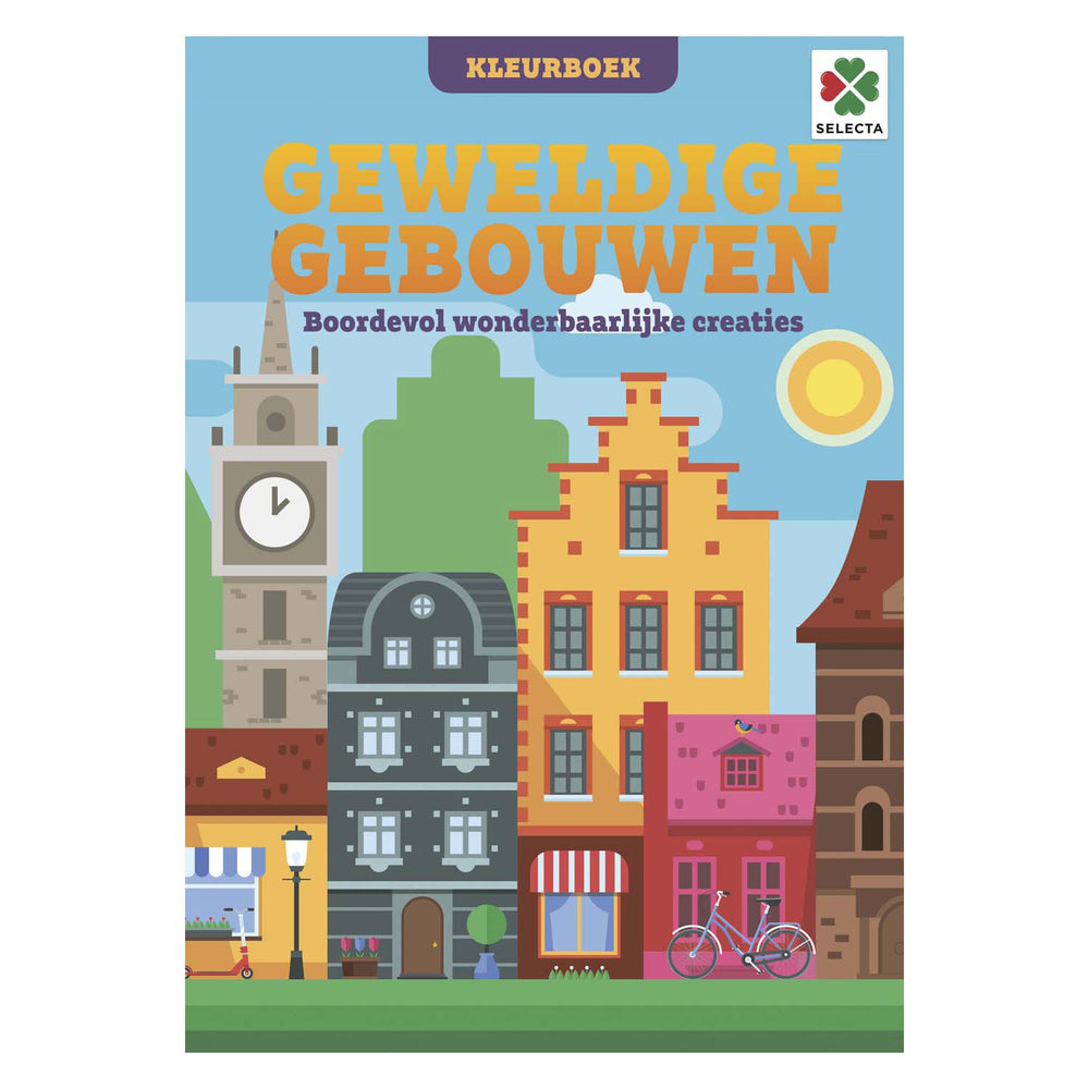 Selecta great buildings coloring book