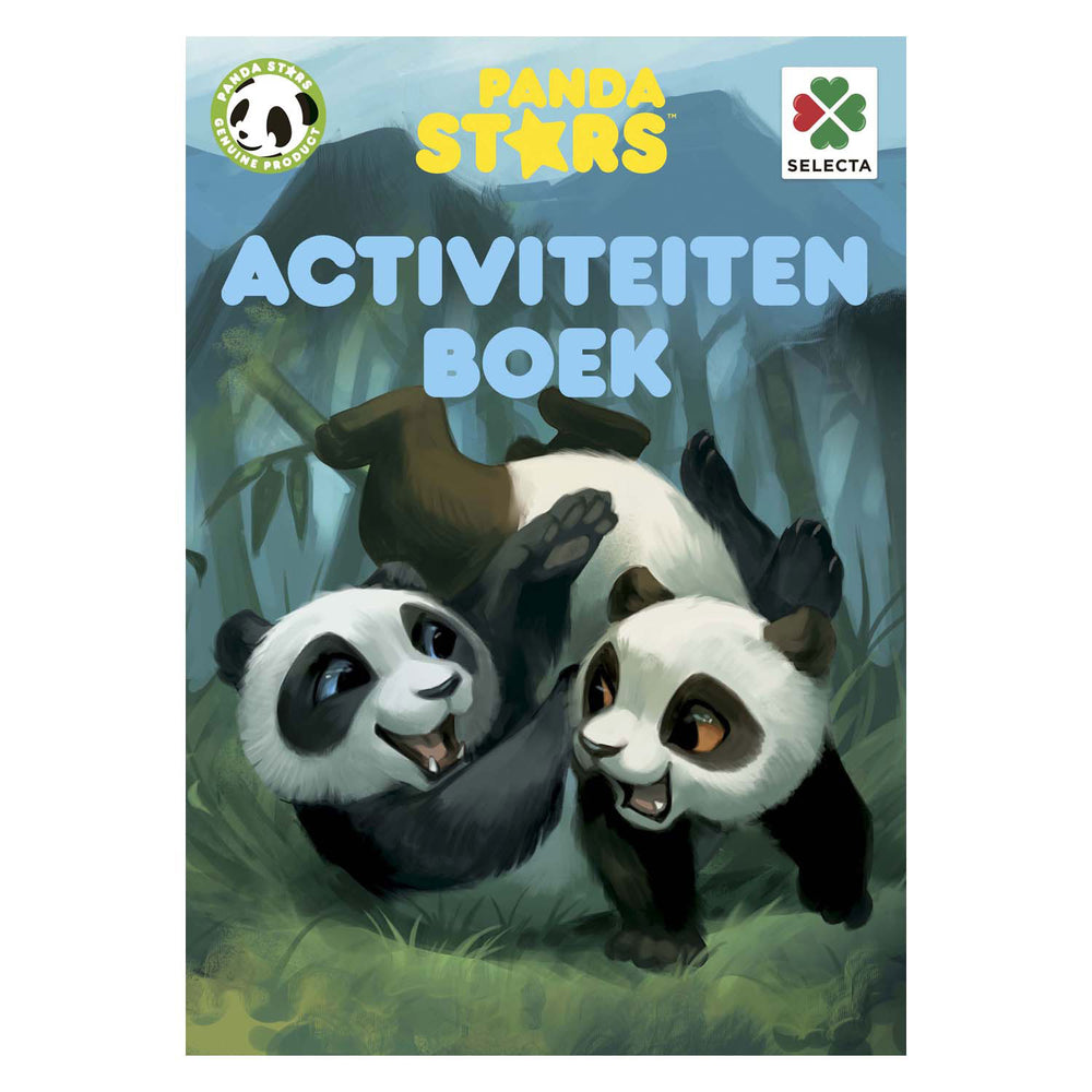 Libro de actividades de estrellas de panda de Selecta
