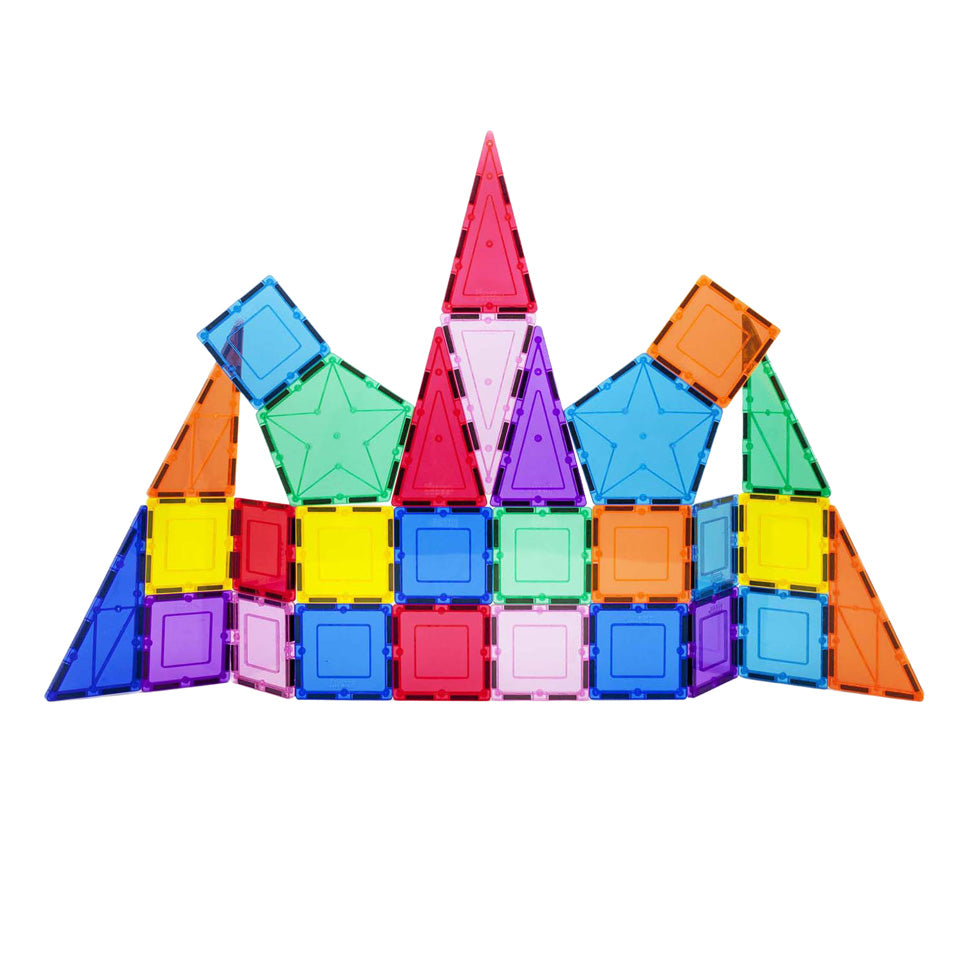 Selecta picassotiles rocket booster - magnetic bouwtiles, 32dlg.