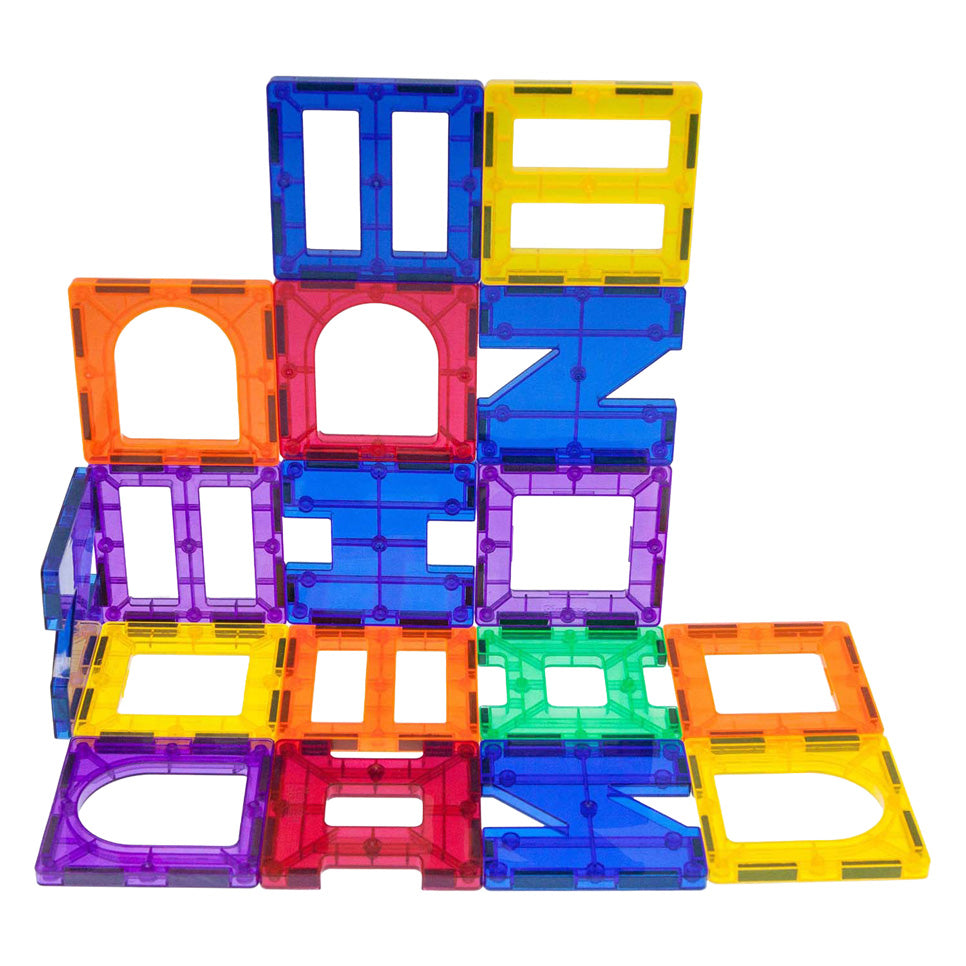 Selecta picassotiles artistry - magnetic bouwtiles, 42dlg.