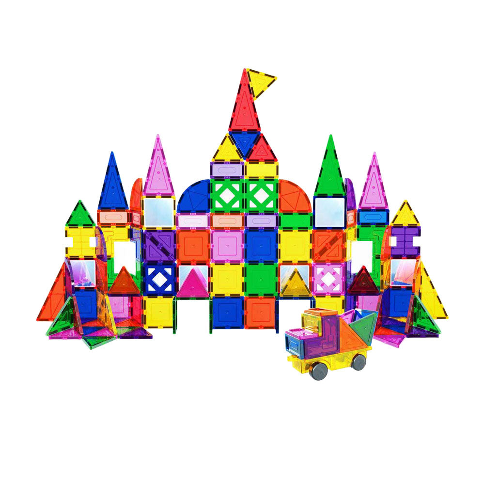 Блокчета и огледала Selecta picassotiles - магнитни строителни плочки 152 бр.