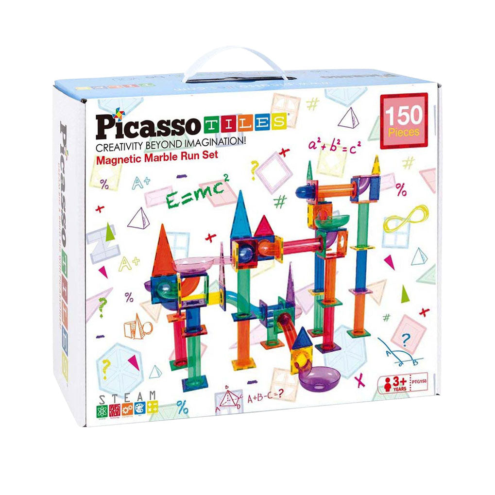 Selecta picassotiles marble run - magnetic building tiles, 150 pcs.
