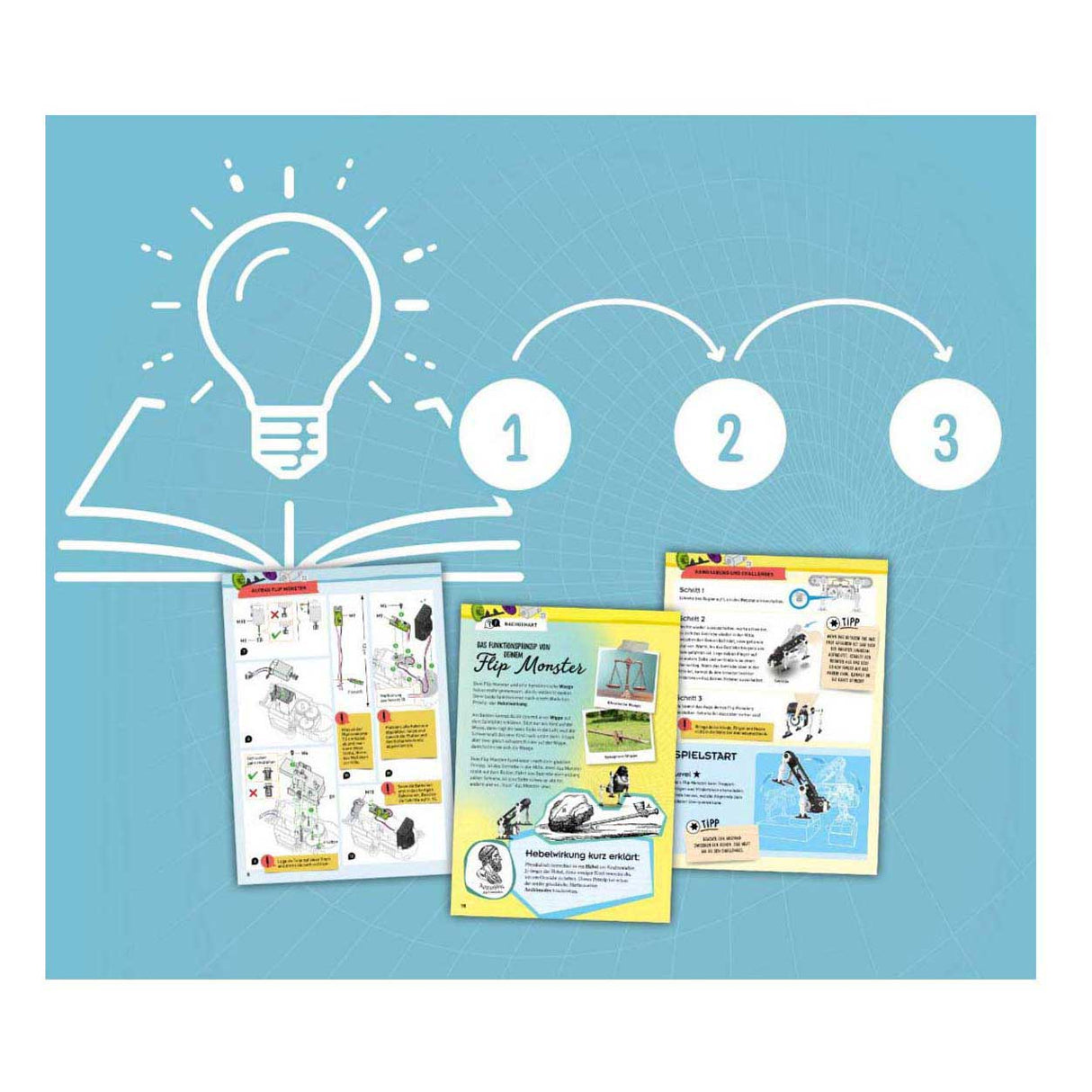 Selecta kosmos flip monster speelset