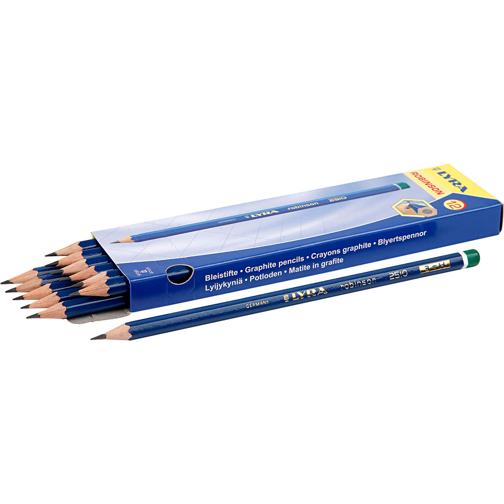 Lyra Robinson pencils, d 6.8 mm, h, 2 mm lead, 12 pieces in a box