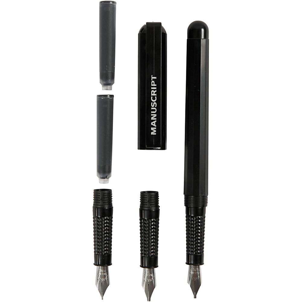 Quantore calligraphy pens for beginners, 3 pcs.