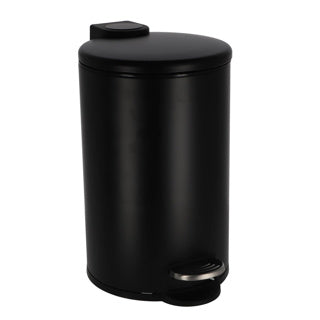 Daglig hjemmepedalbøtte 12l svart