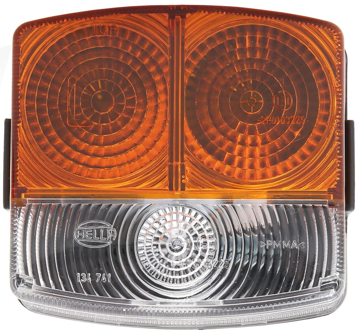 Hella multifunctioneel lampje series 002 776 blpo-light li yellow w. uni 95x90x54mm