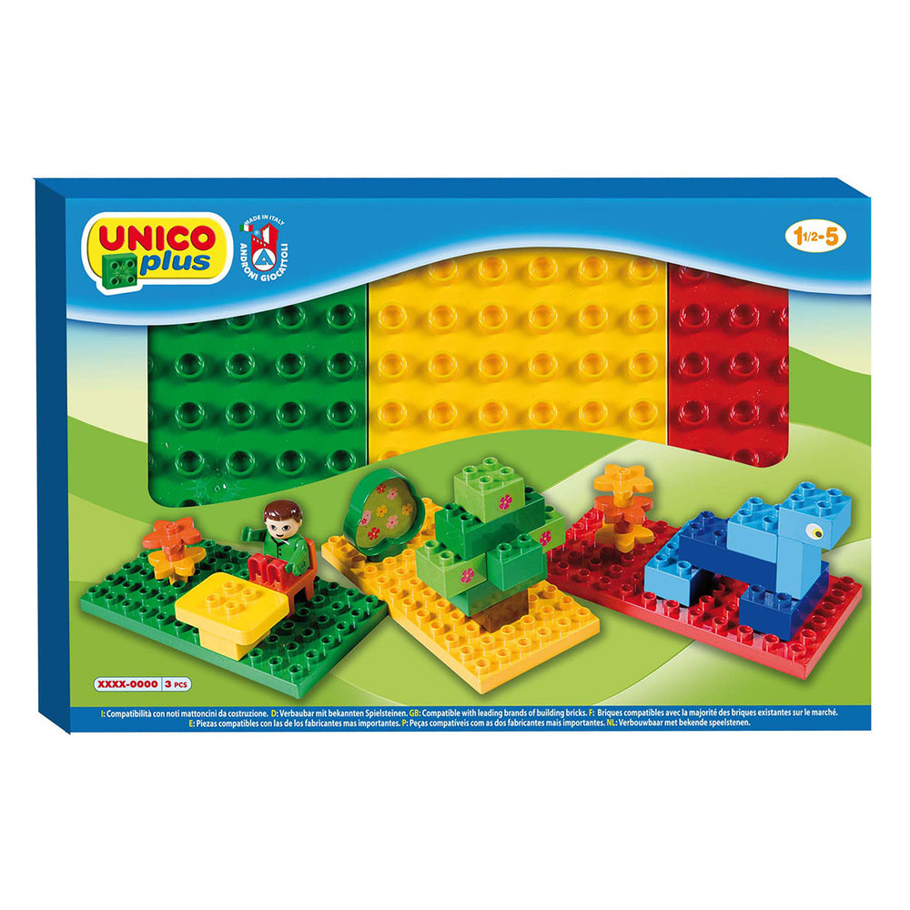 Unico building plates - 3 pcs.