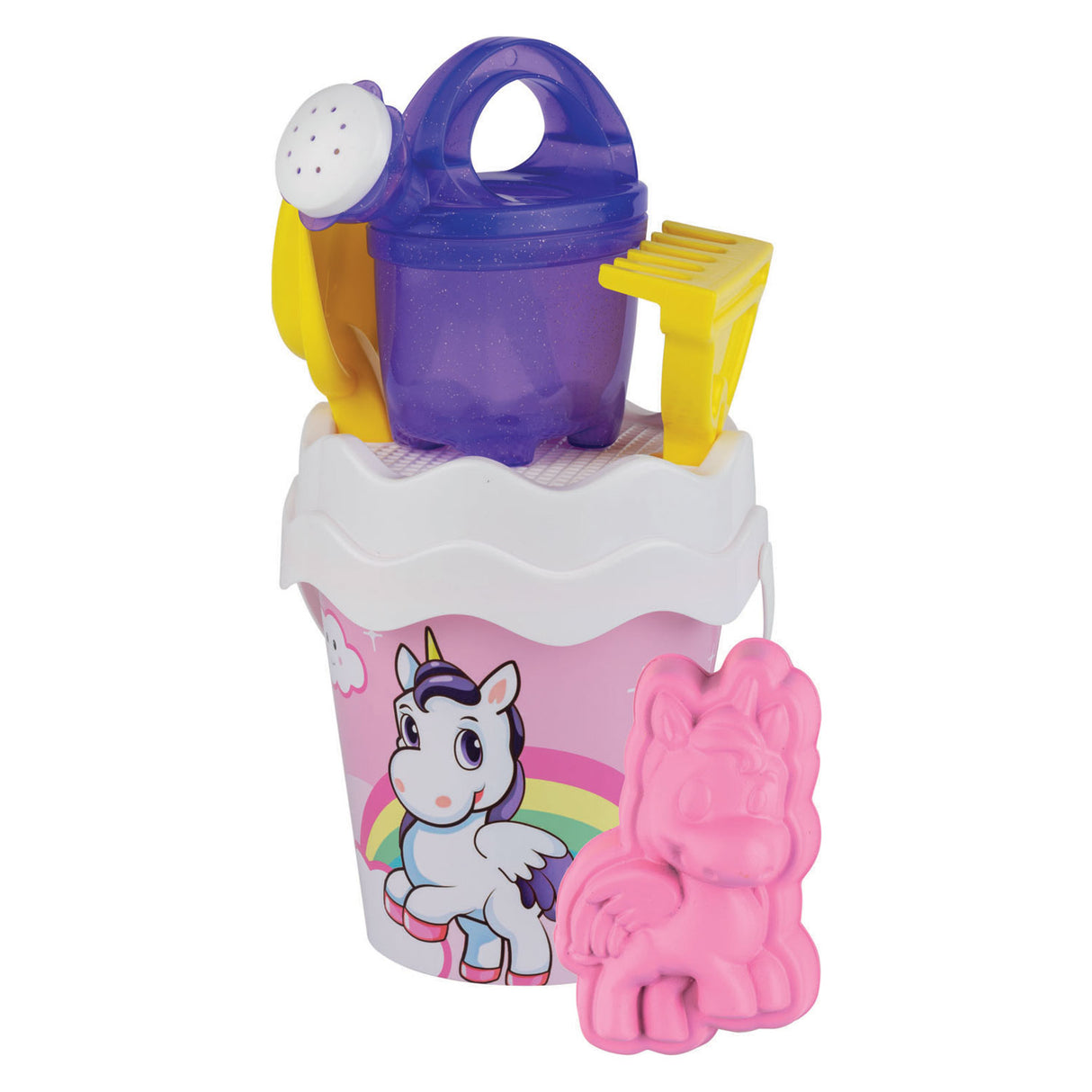 Androni bucket set unicorn, 6pcs.