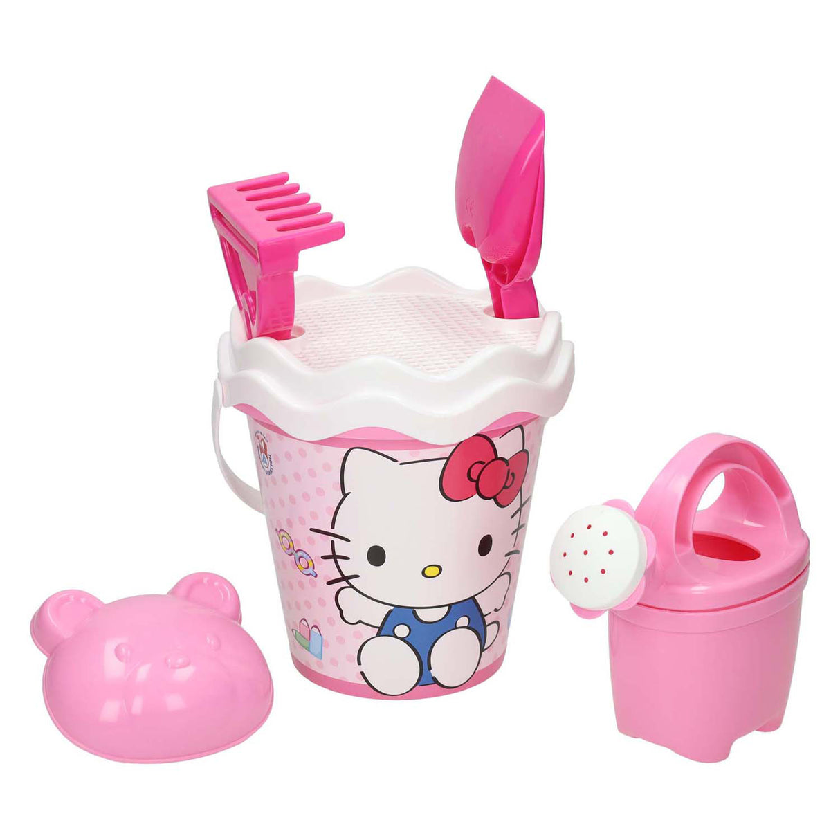Androni vedro set za plažo hello kitty, 6 kosov.