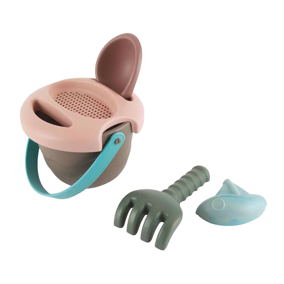 Conjunto de balde Dantoy, 5 peças.