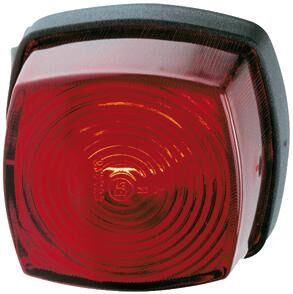 Hella rear light series 003 057 tail lights red 62x62 uni anbau