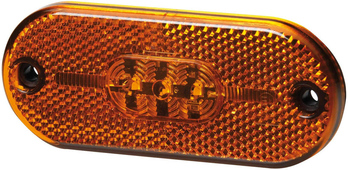 Jmenovité napětí bočního obrysového světla Hella. 12V led