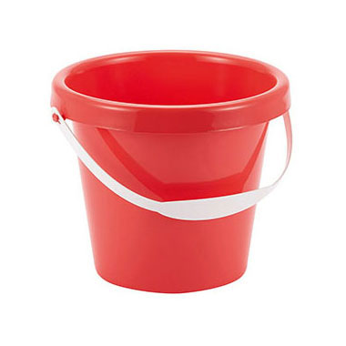 Ecoiffier bucket color with edge, 19cm
