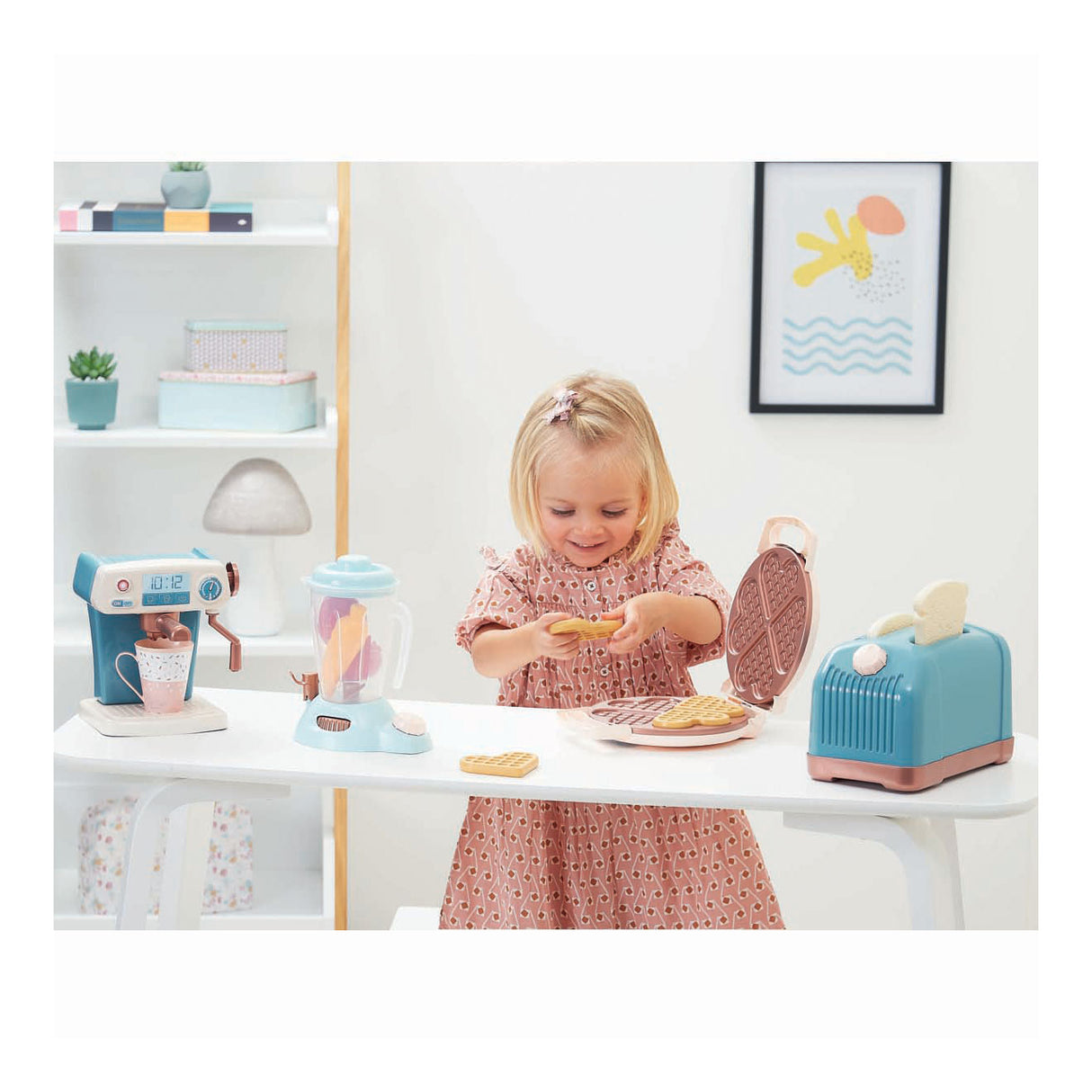 Ecoiffier kuhinjski set komplet 4v1, 15 kos.