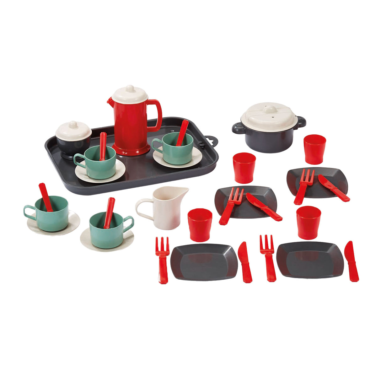 Ecoiffier 100% chef tea and dinner set