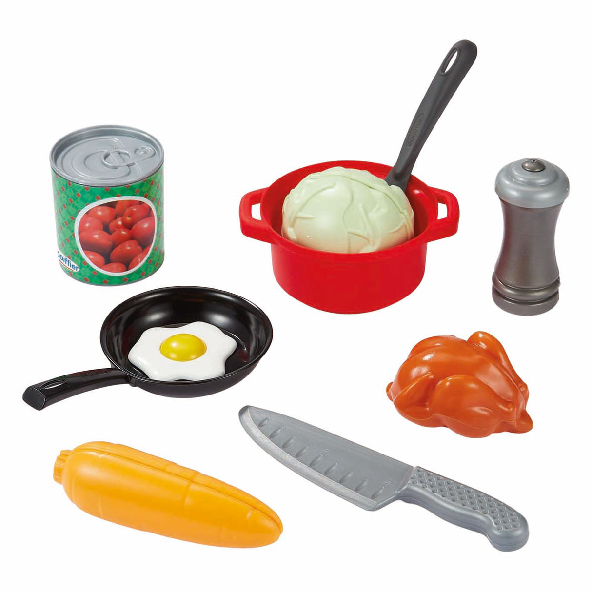 Ecoiffier 100% chef fornuis - 14dlg.