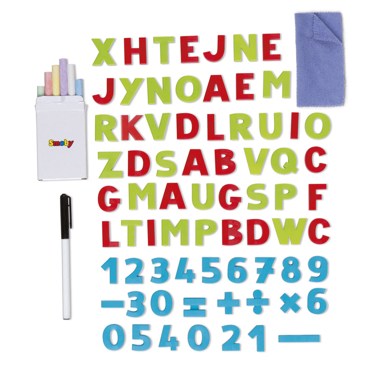 Smoby magnet og tavle med tilbehør