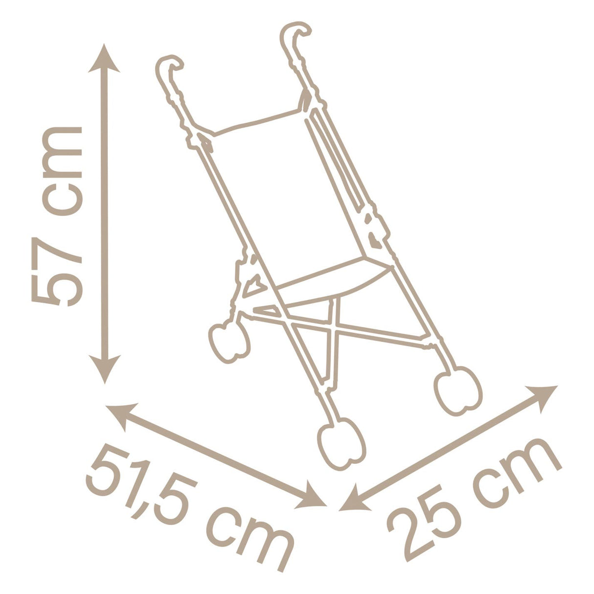 Smoby Baby Nurse Doll Buggy