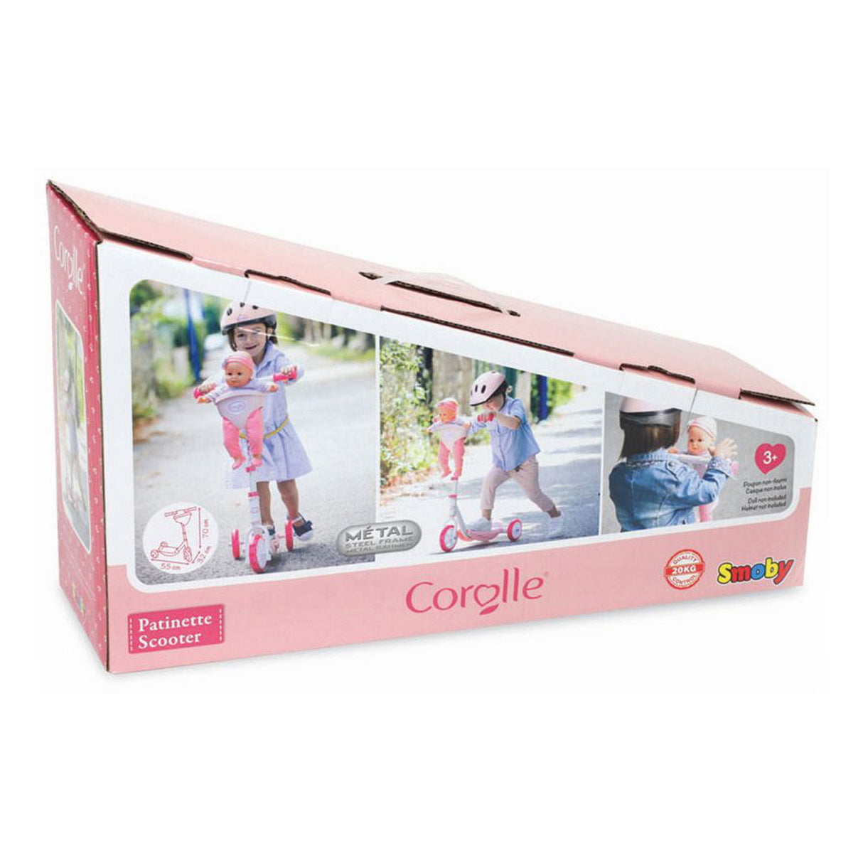 Corolle smoby 3-wheel scooter