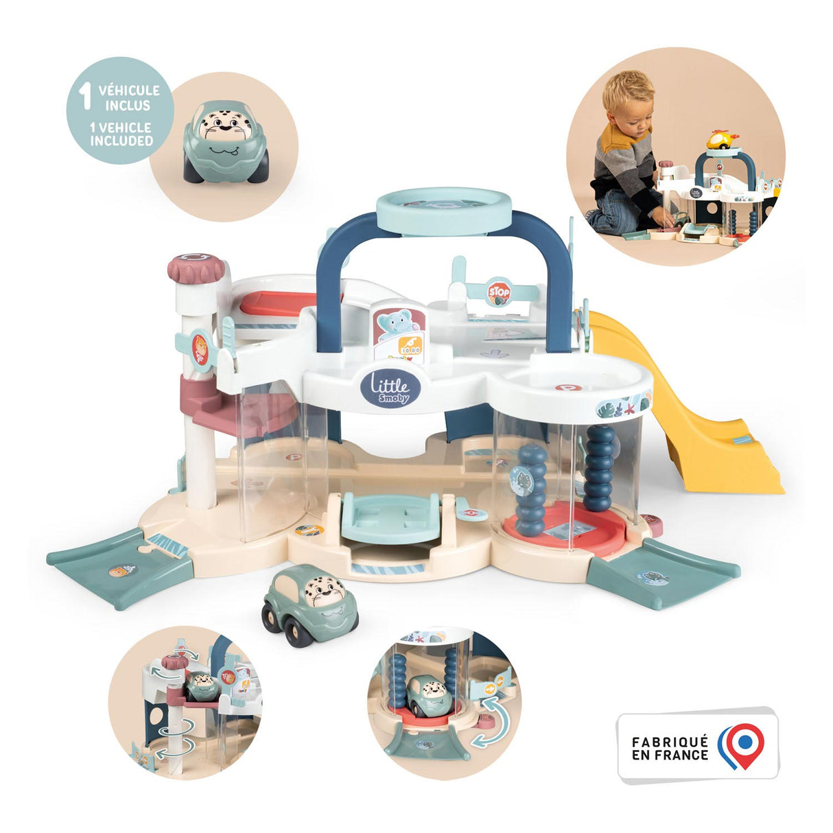 Smoby peu mon premier garage