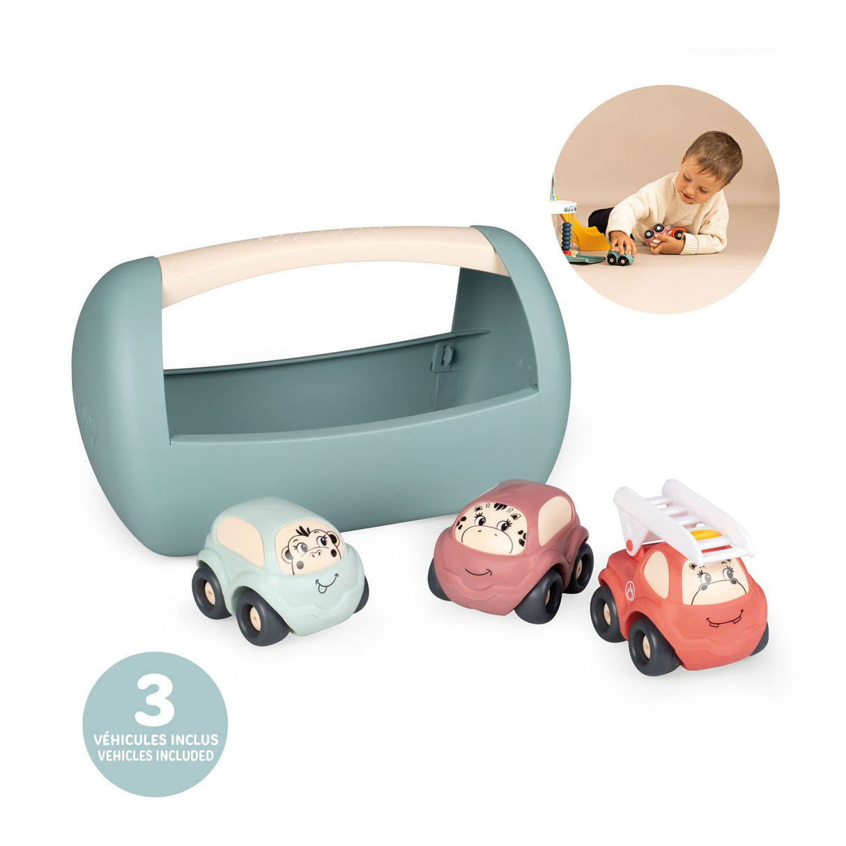 Smoby Little Vehicles, 3 pcs.