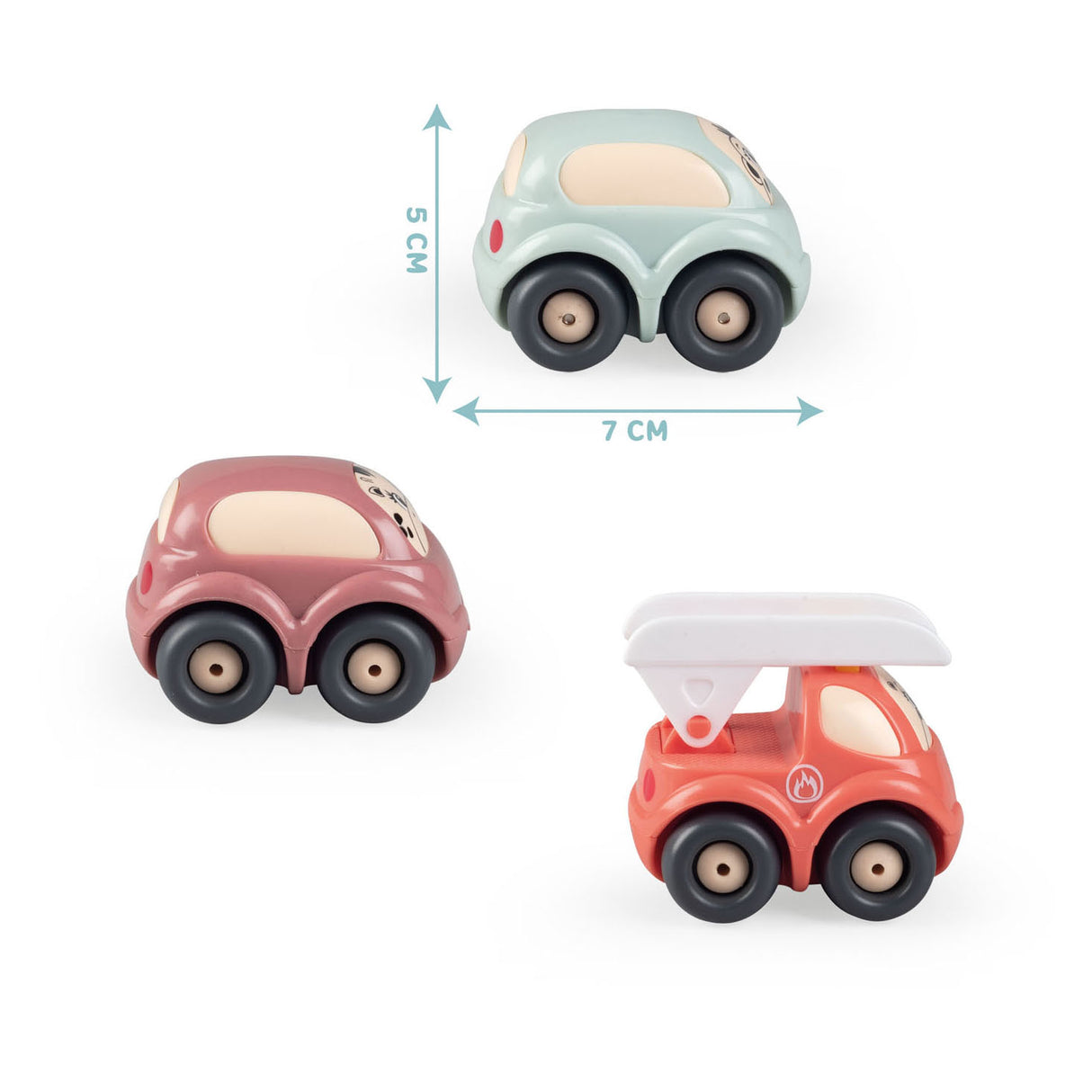 Smoby Little Vehicles, 3 pcs.
