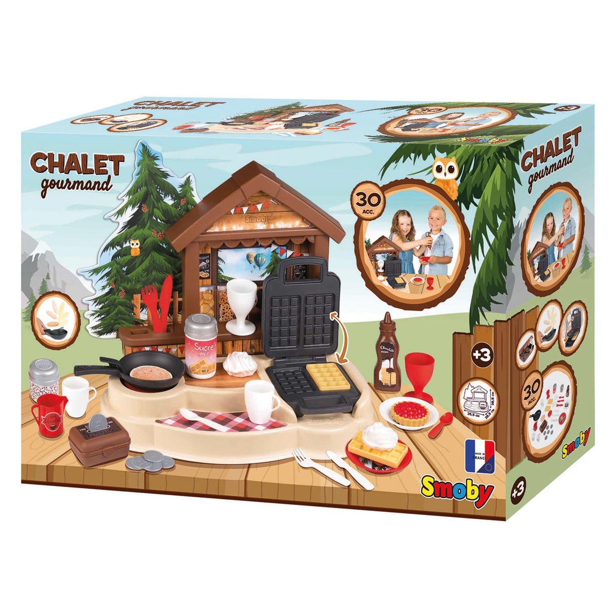 Smoby Winter Chalet mit Accessoires 30dlg.