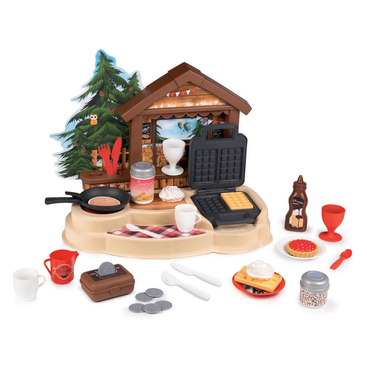 Smoby Winter Chalet mit Accessoires 30dlg.