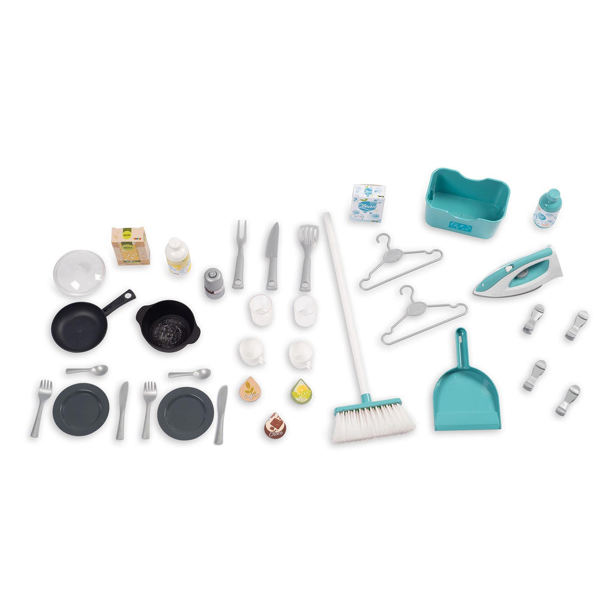 Smoby Tefal Kitchen with Household Station 36dlg.