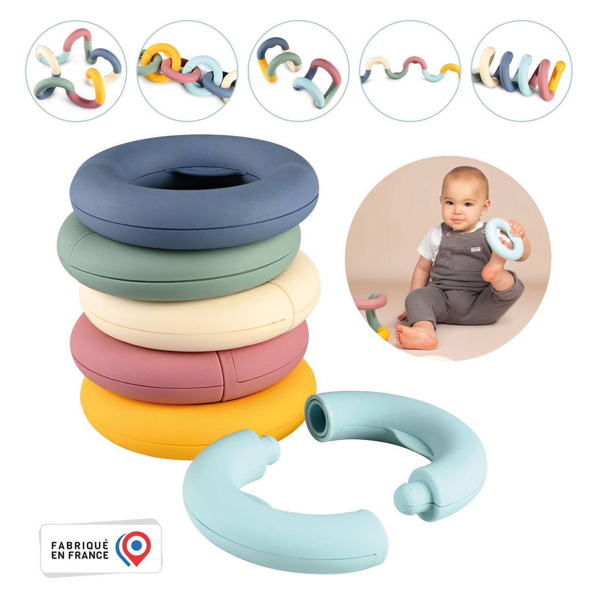 Смоби малки играчки за изграждане на тубо