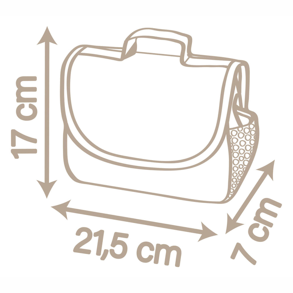 Smoby - Baby Schwester Wickeltasche 8dlg.