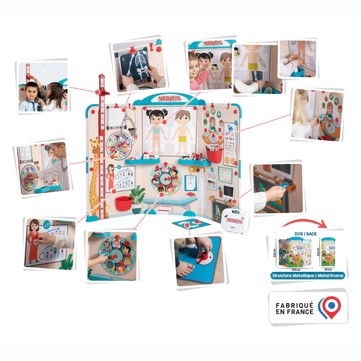 Smoby Докторска практика 65 бр.