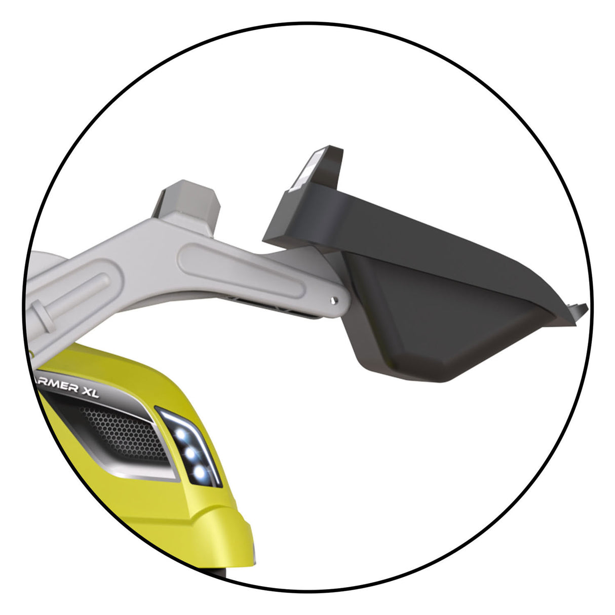 Smoby Farmer Max pedal tractor with trailer green